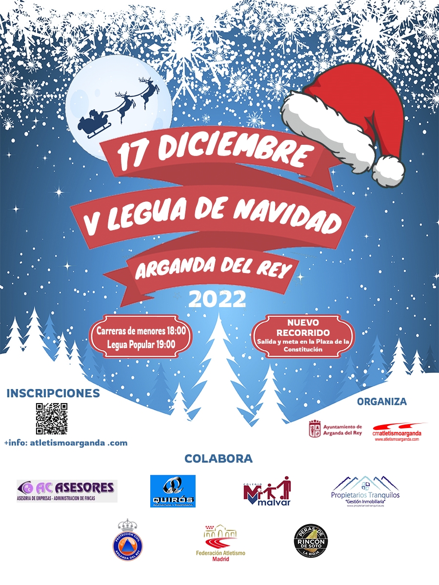 Rockthesport V Legua De Navidad De Arganda Del Rey Arganda