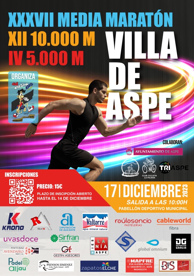 Inscripciones Online XXXVII MEDIA MARATÓN XII 10KM IV 5KM VILLA