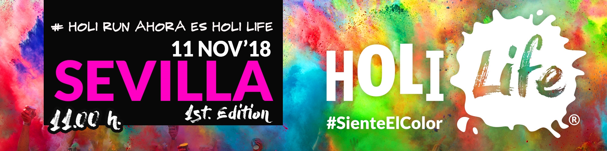 Holi Life Sevilla 1st Edition 11-11-2018