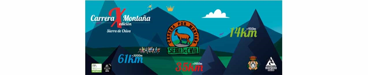 Carrera X Montaña Sierra de Chiva. Décima edición. 2019