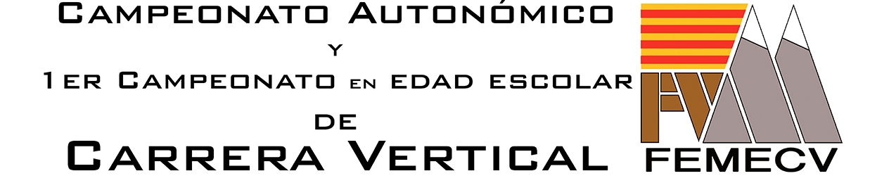 Campionat Autonómic i 1er Campionat en Edad Escolar de Carrera Vertical, FEMECV 2020, TIbi-2