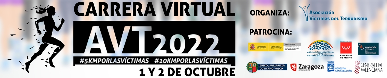 CARRERA VIRTUAL ASOCIACIÓN VÍCTIMAS DEL TERRORISMO 2021