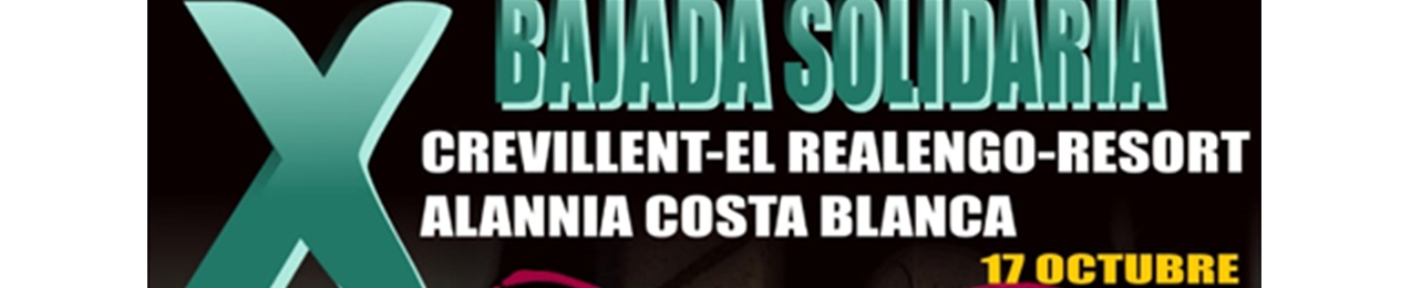 BAJADA SOLIDARIA CREVILLENT-EL REALENGO-CAMPING ALANNIA COSTA BLANCA, 2021
