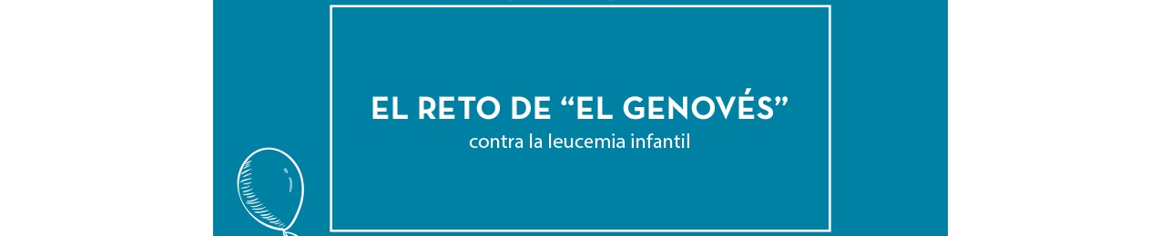 El reto de El Genovés contra la Leucemia Infantil