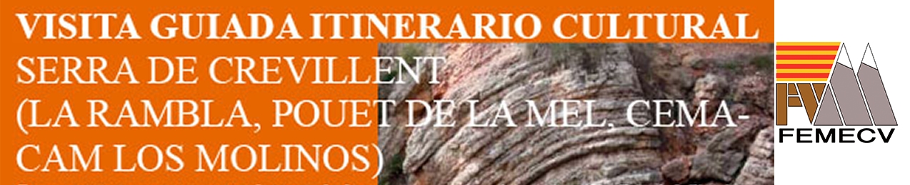 Visita guiada itinerario cultural Serra de Crevillent (La Rambla-Pouet de la Mel-Los Molinos)