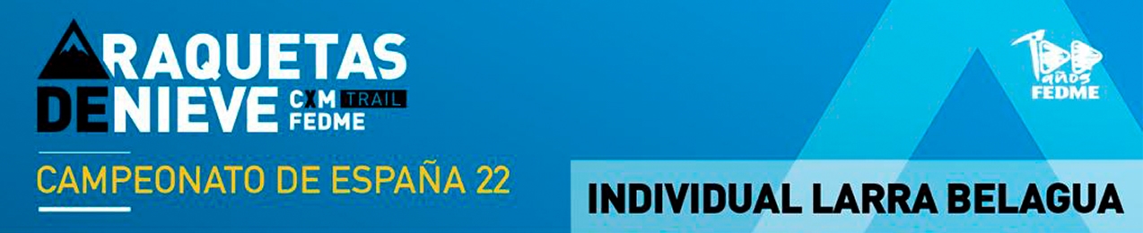 Campeonato de España de Raquetas de Nieve LARRA - BELAGUA, FEDME 22