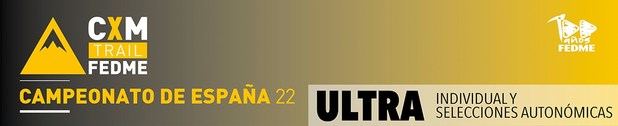 Campeonato de  España Individual y por Selecciones Autonómicas de  Ultra, FEDME 22, Ultra Sierra de Cazorla - Quesada