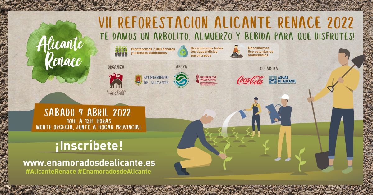 VII Reforestación Alicante Renace 2022