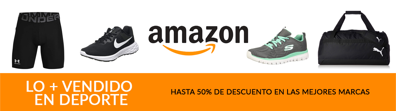 Lo más vendido en deporte, hasta 50% de descuento en las mejores marcas