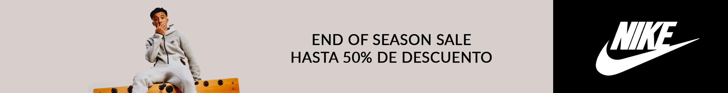 END OF SEASON SALE HASTA 50% DE DESCUENTO