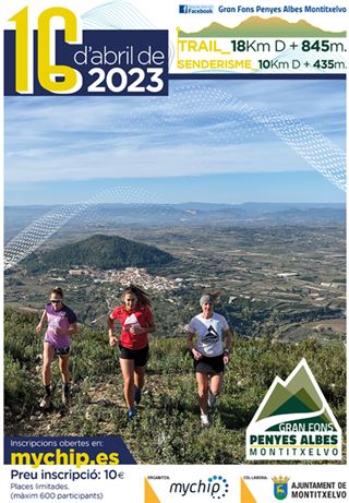 VI GRAN FONS PENYES ALBES MONTITXELVO - 2023