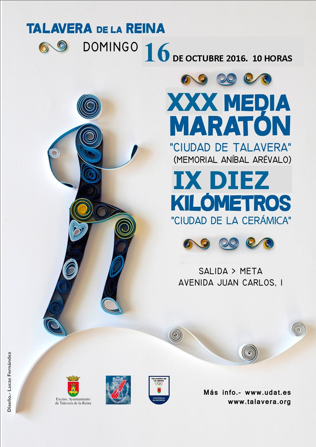 Media Maratón Talavera De La Reina 2022 TicketSport | XXX Media Maratón y VIII 10 km. Ciudad de TALAVERA | 2016