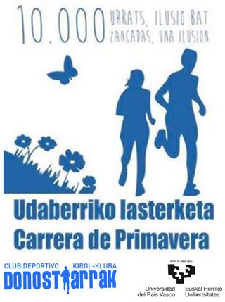 19ª CARRERA DE PRIMAVERA DONOSTIARRAK-UPV/EHU