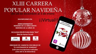 XLIII Carrera Popular Navideña Virtual (Benéfica) Aguilar de Campoo 