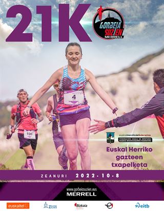 Gorbeia Suzien 21k /Euskal Herriko Kadete, Gazte eta Junior Txapelketa 