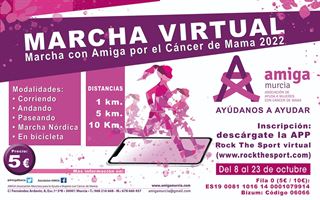 Marcha con Amiga por las mujeres con cáncer de mama 2022