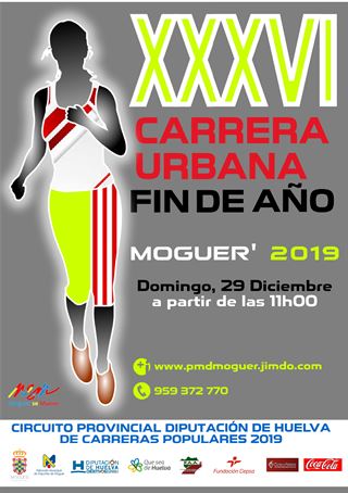 XXXVI CARRERA URBANA "FIN DE AÑO" MOGUER 2019