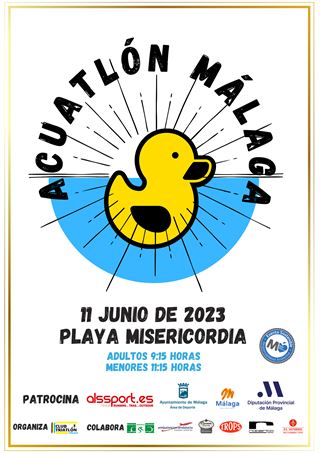ACUATLÓN DE MENORES MÁLAGA 2023