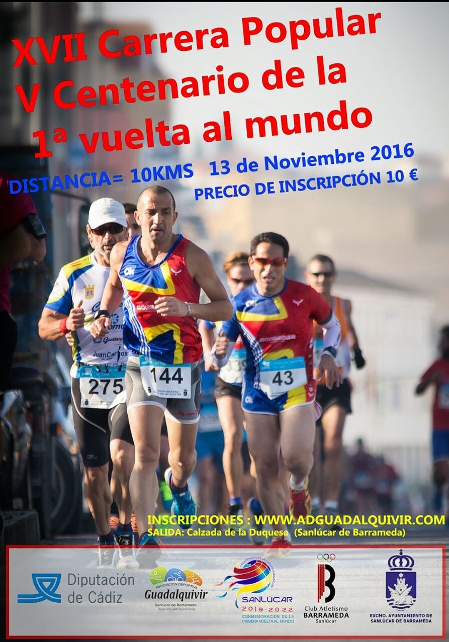 RockTheSport XVII carrera popular V centenario de la 1ª vuelta al