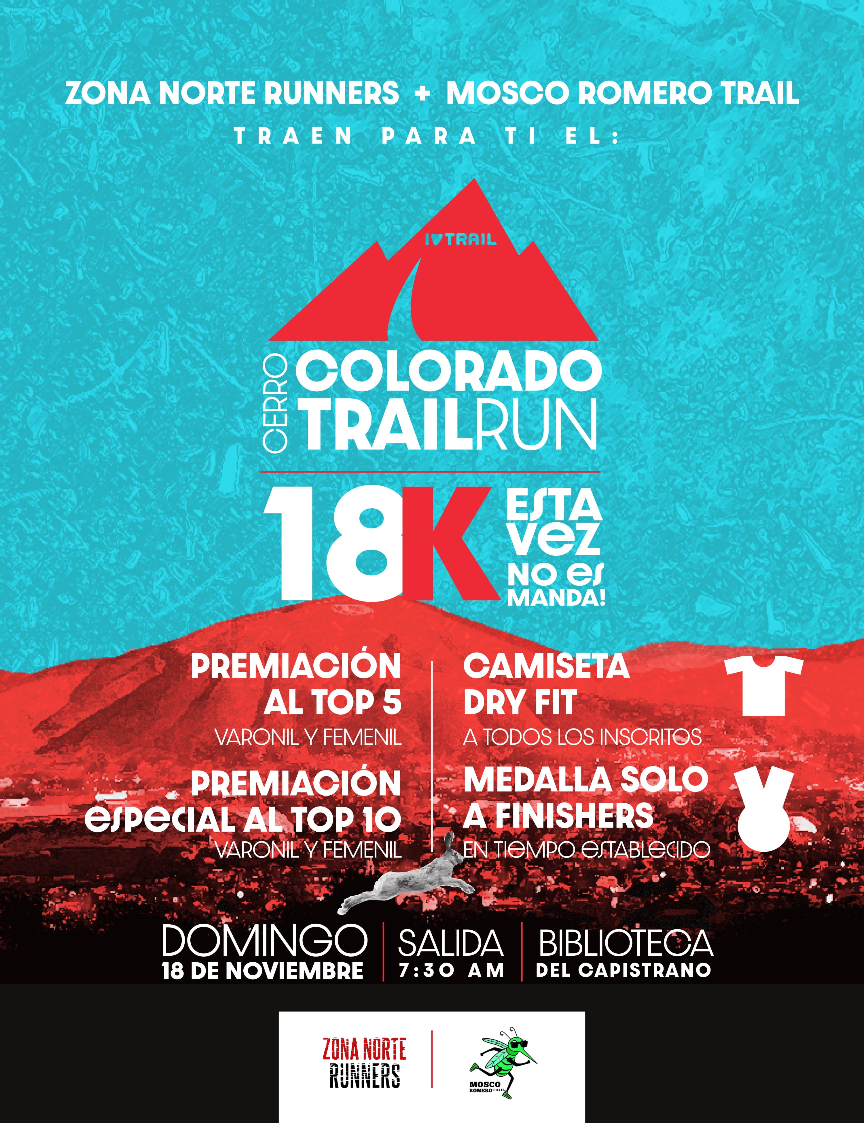 RockTheSport Cerro Colorado Trail 18K 2018 2018 Tijuana Baja