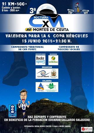 III CxM NOCTURNA AG MONTES DE CEUTA - COPA HÉRCULES
