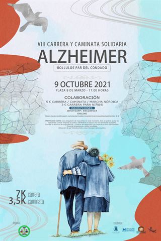 VIII Carrera caminata Solidaria a favor del Alzheimer 2021