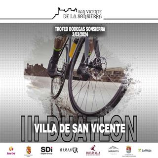 III Duatlón Villa de San Vicente "Trofeo Bodegas Sonsierra"