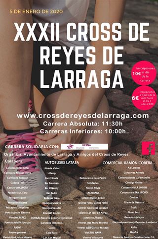 XXXII CROSS DE REYES DE LARRAGA
