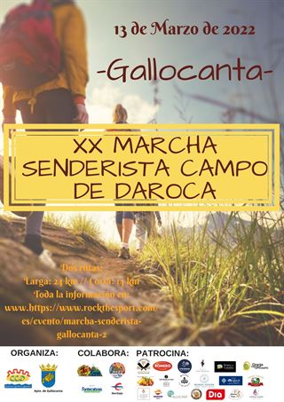 XX MARCHA SENDERISTA CAMPO DE DAROCA