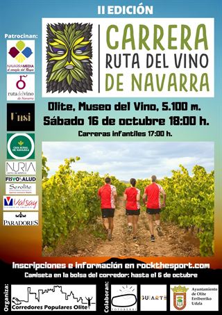 II Edición de la Carrera de la Ruta del Vino de Navarra (5KM)