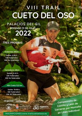 Campeonato de Castilla y León de Carreras por Montaña en Línea Individual – VIII Trail Cueto el Oso