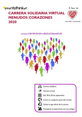 Carrera Solidaria Virtual Menudos Corazones - 2020