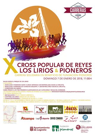 X Cross popular de reyes Los Lirios Pioneros