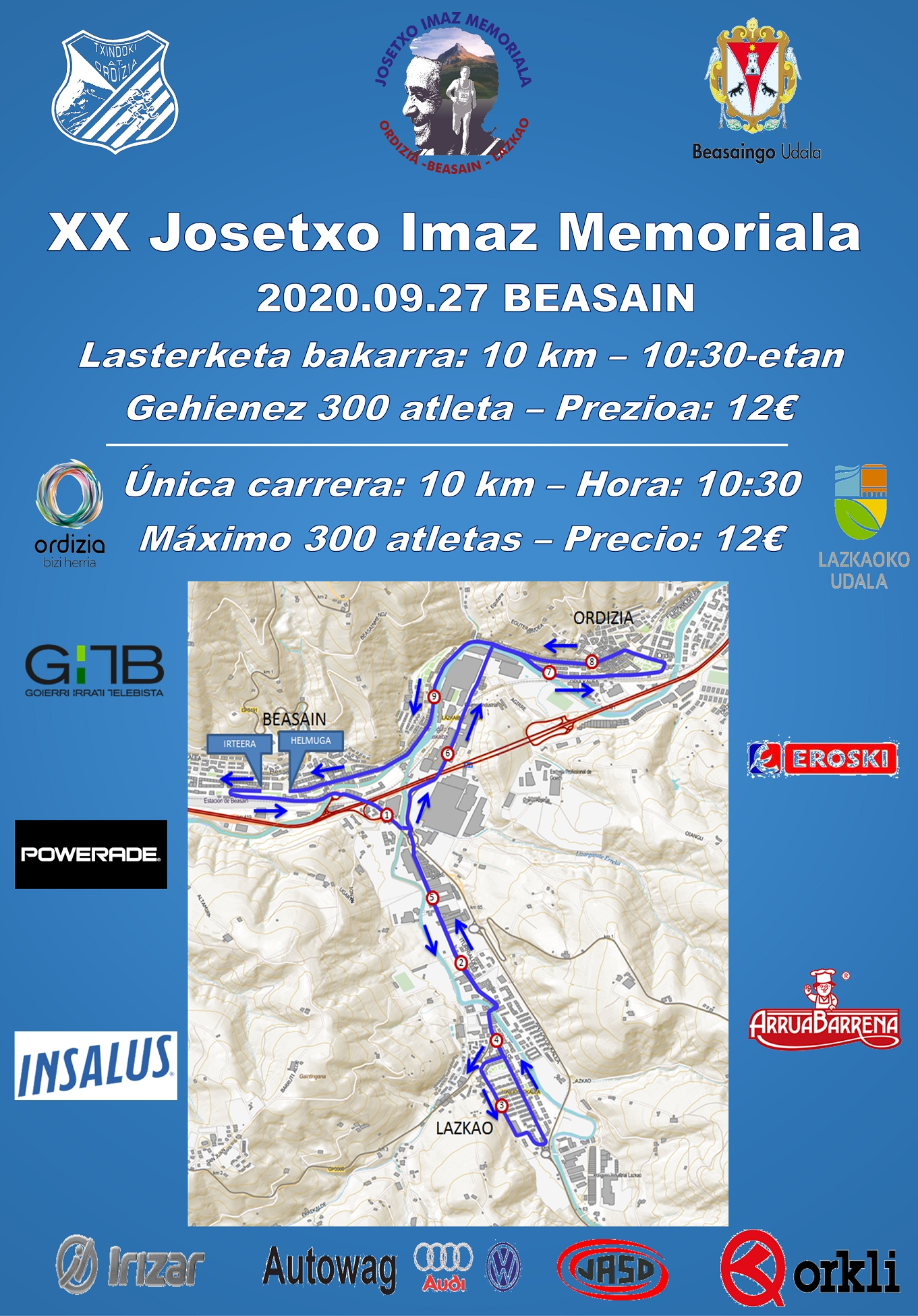 RockTheSport | XX Josetxo Imaz Memoriala | 2020 | Beasain Gipuzkoa