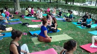 RockTheSport | Yoga en el Retiro 30.08.18 | 2018 | Madrid Madrid