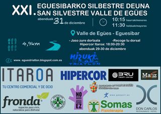 XXI San Silvestre Valle de Egüés - Eguesibarko Silbestre Deuna 2021