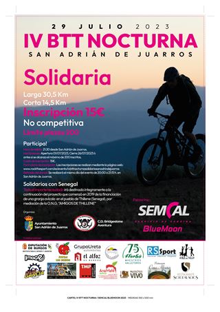 IV BTT Nocturna Solidaria San Adrián de Juarros