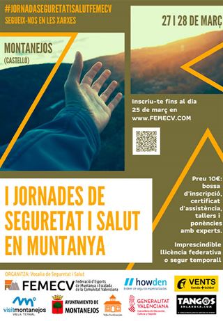 I Jornada de Seguridad y Salud en Montaña, Montanejos, FEMECV 2020