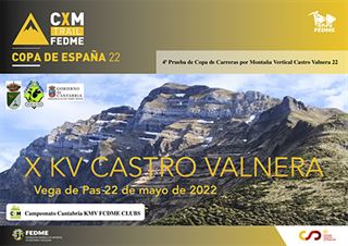 2 PRUEBA COPA DE ESPAÑA DE CXM VERTICAL, FEDME 22, KV CASTRO VALNERA