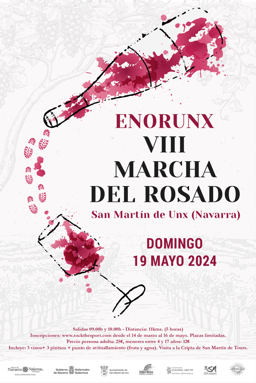 "Enorunx" Marcha del Rosado de San Martín de Unx (Navarra) 19 de mayo de 2024