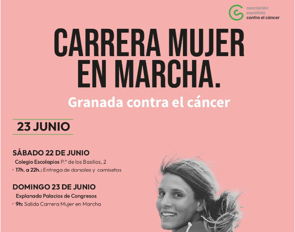 Carrera Mujer en Marcha. Granada Contra el Cáncer 2024