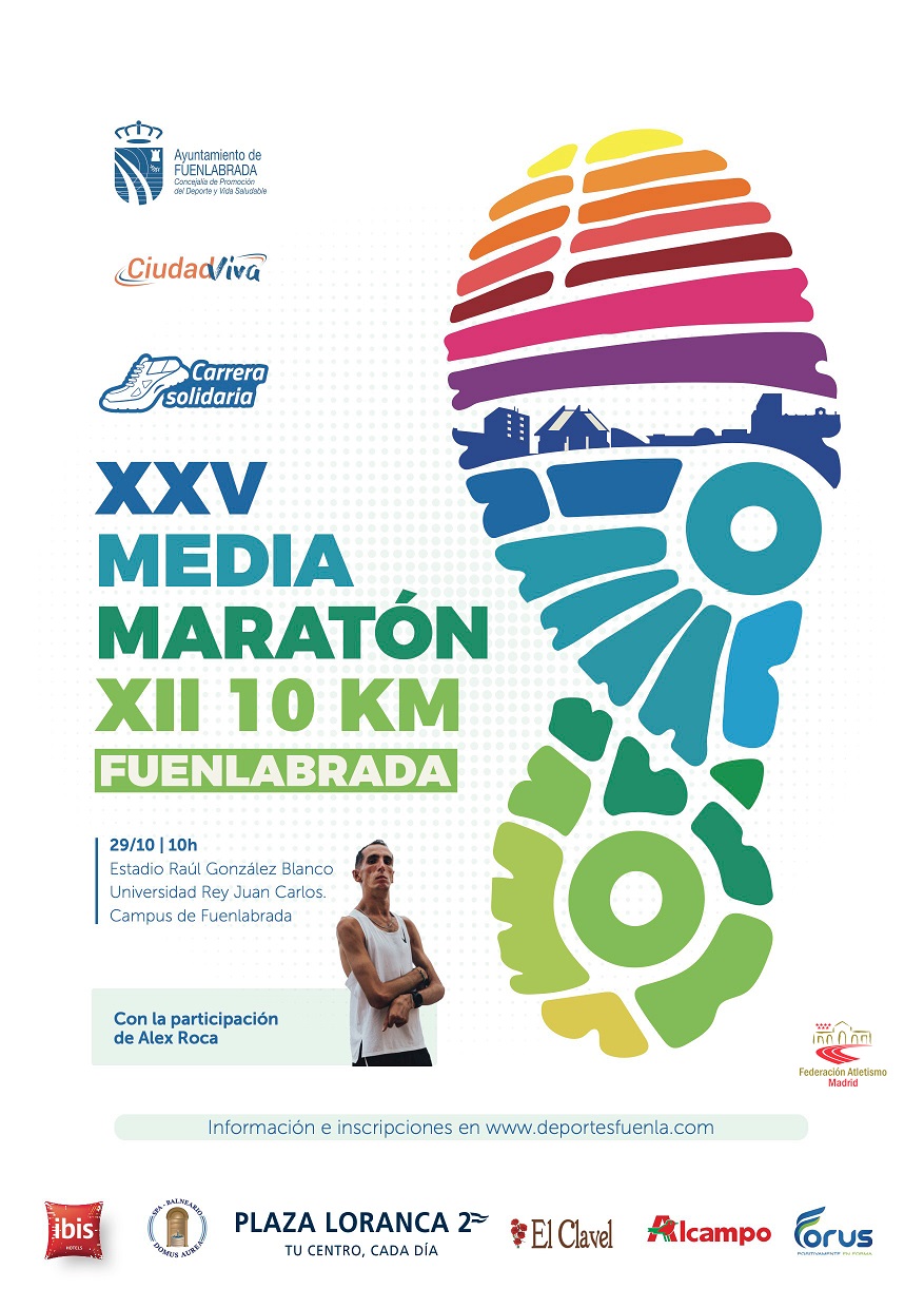 XXV Media Maratón de Fuenlabrada - XII 10 Km de Fuenlabrada 2023