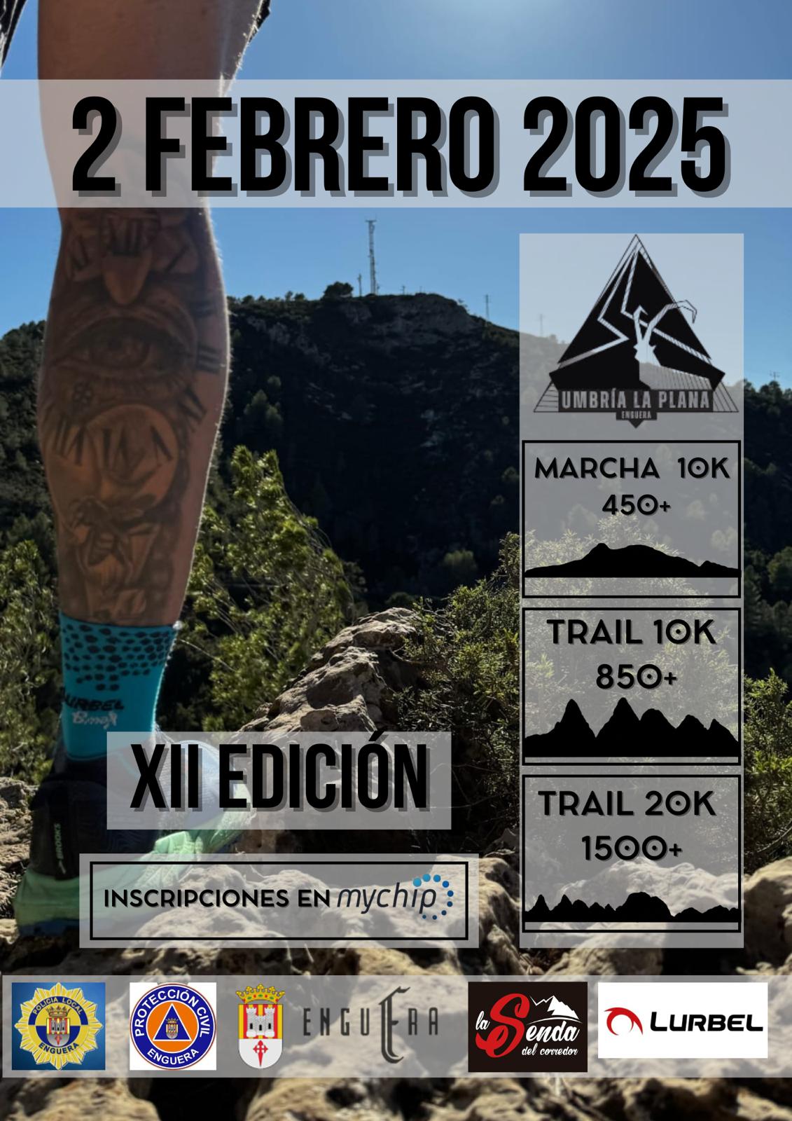 XII TRAIL UMBRÍA – LA PLANA, Enguera