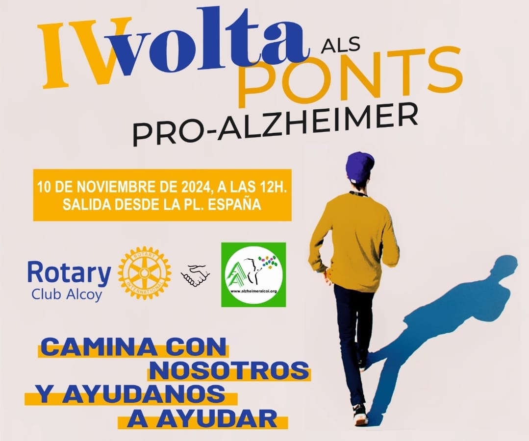 IV VOLTA ALS PONTS PRO ALZHEIMER, ALCOY