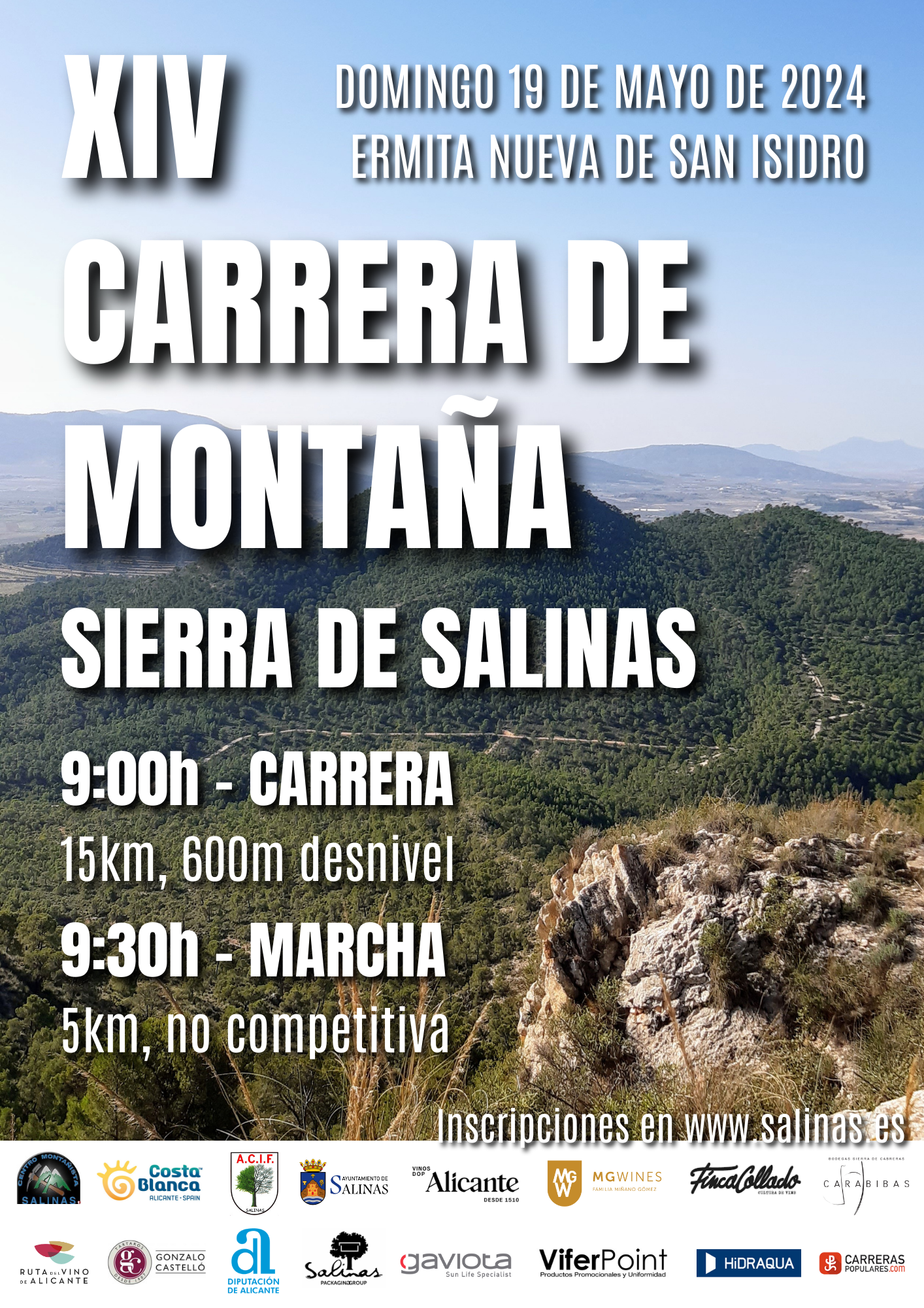 XIV Carrera de Montaña Salinas 2024