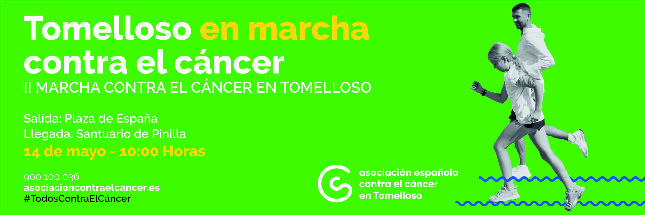 MARCHA CONTRA EL CANCER TOMELLOSO