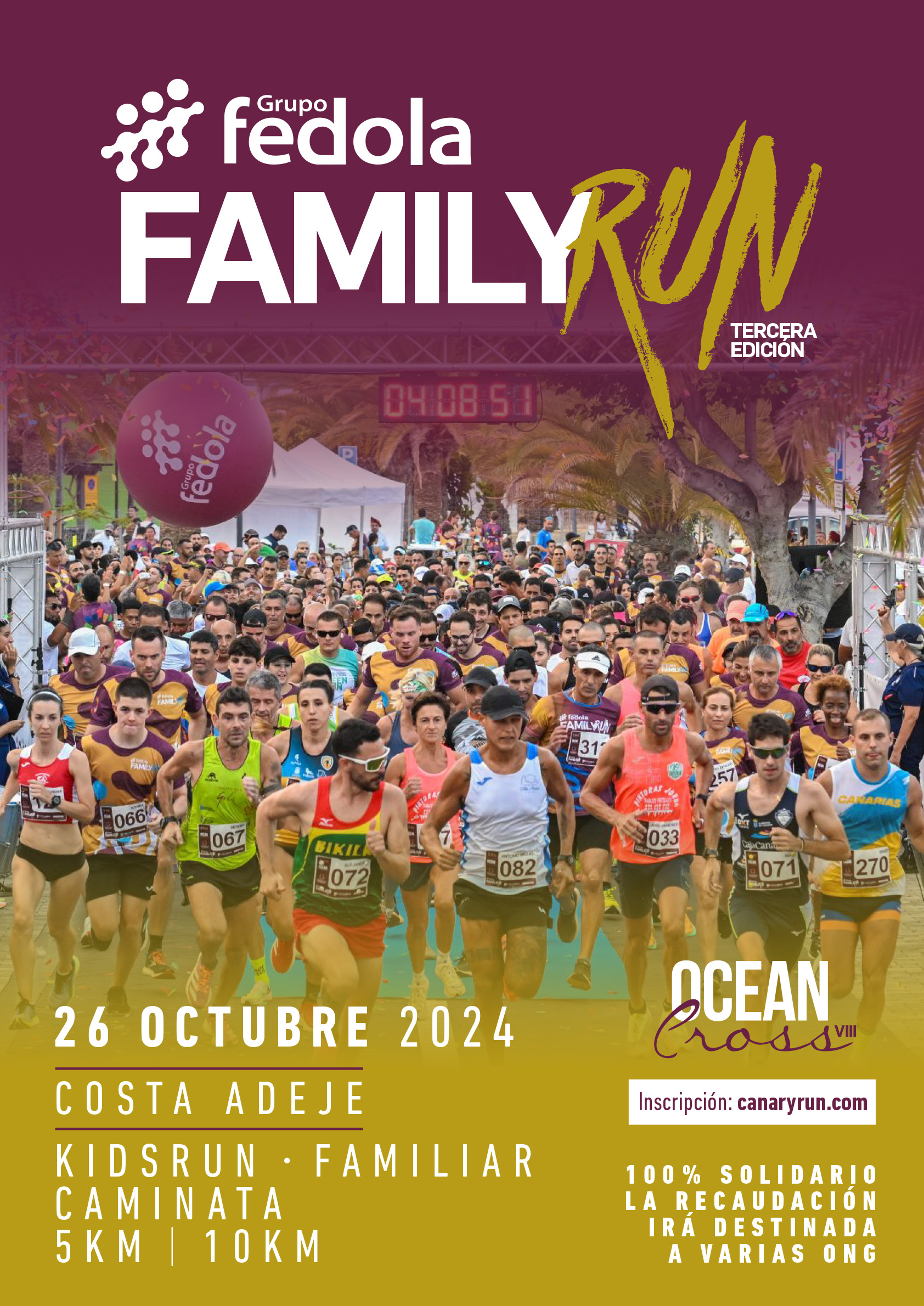 RockTheSport Fedola Family Run 2024 2024 Costa Adeje Santa Cruz