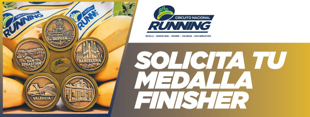 Medalla Finisher Circuito Nacional de Running PdC - SEVILLA