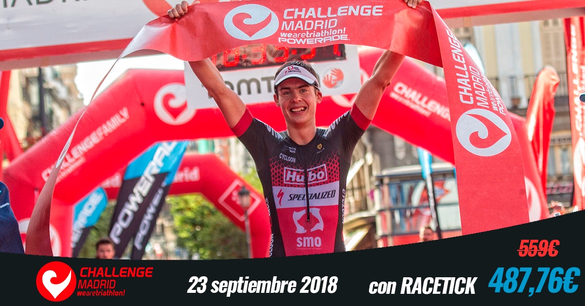 Madrid Challenge 2018 promoción Racetick